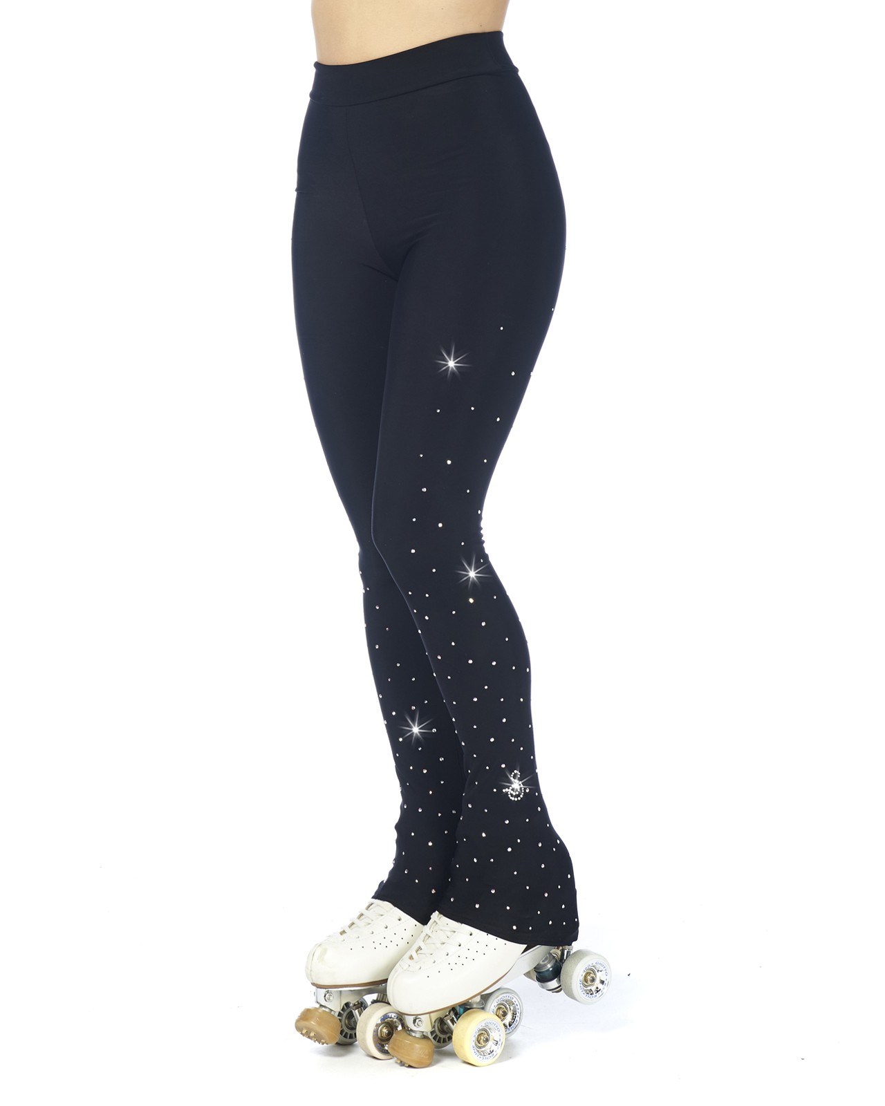Black Light Skating Pants by ES Sportswear Figure Skating Pants